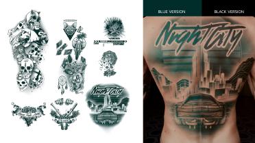 Story tattoos (male and female)