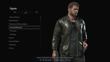 Chris Redfield's Concept Art Set