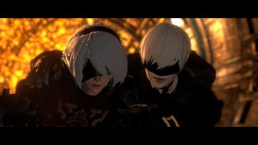NieR:Automata 2B (Replace Sherry) / 9S (Replace Jack) Resident Evil Full Story MOD
