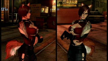 Carla sexy fox outfit replacement mercenary