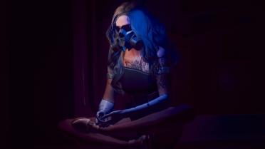 Wear a mask and glasses