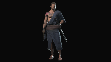 Samurai Chris Redfield (Include 3rd Person Addon)