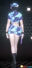 Resident Evil 6 Ada Blue Dazzling Police Uniform