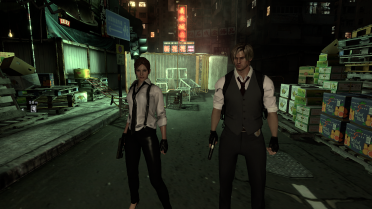 Claire Redfield noir (1998 and 2011) for Helena's default outfits