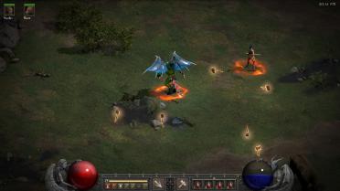 The fallen angel cools down