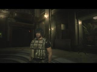 RE 3 Carlos - short hair style replace the black suit