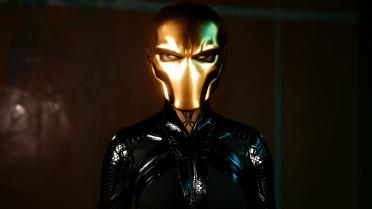 Shadow DeathStroke helmet