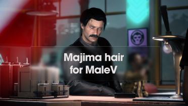 Goro Majimas hair