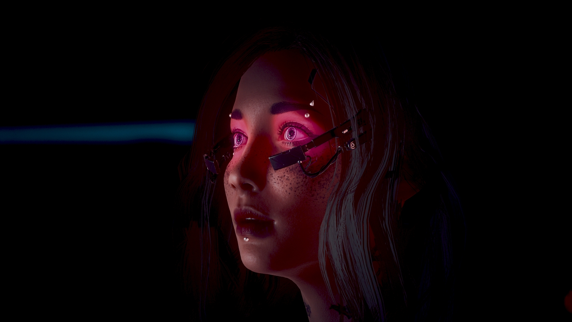 Braindance garland lamp cyberpunk 2077 mods