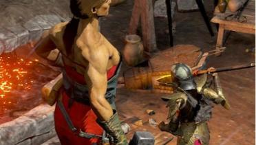 Blacksmith Charsi Cooling Down