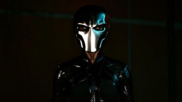 Shadow DeathStroke helmet