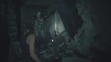 RE 3 tracker has come to RE2 (replace tyrant)