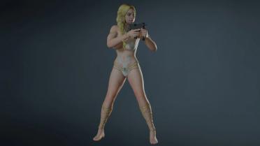 Claire Showstopper No Skirt (no skirt version + physical effects)