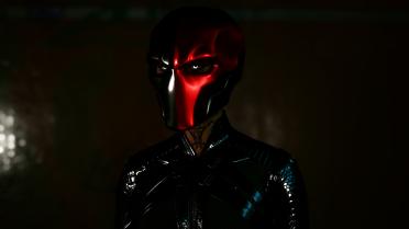 Shadow DeathStroke helmet