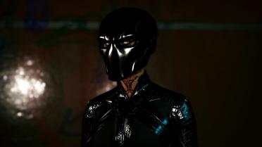 Shadow DeathStroke helmet