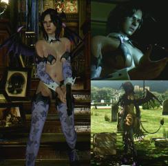 Halloween costume replaces Helena and Ada mainline mod