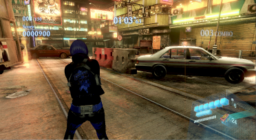 Carla mod blue costume