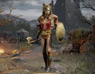 Wonder Woman Druid