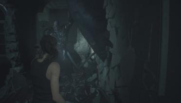 RE 3 tracker has come to RE2 (replace tyrant)