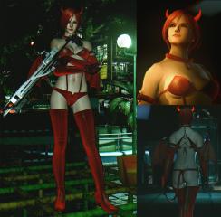 Halloween costume replaces Helena and Ada mainline mod