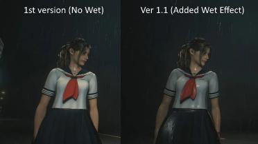 Claire Schoolgirl Japan Version 1.1 (+ Wetting Effect)