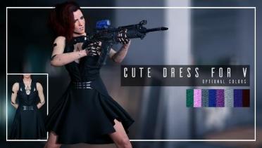 Cute Dress for V with Optional Colors