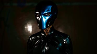 Shadow DeathStroke helmet