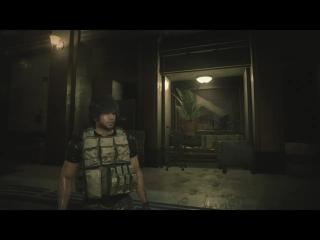 RE 3 Carlos - short hair style replace the black suit