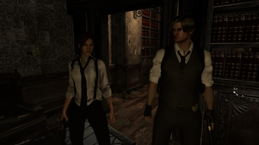 Claire Redfield noir (1998 and 2011) for Helena's default outfits
