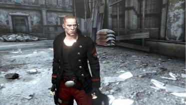 Jack mod black suit and red pants