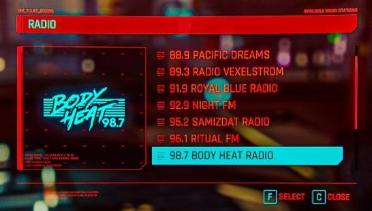 Radio station mod with new songs