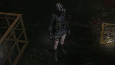 Female Hank (Mask Patch) - Ghost Girl Appears