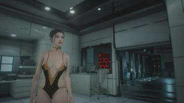 Ada & Claire Gold Pattern Bikini