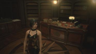 Ada 4th generation kingdee black mini skirt