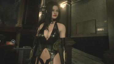 Jill Latex Versacce Black