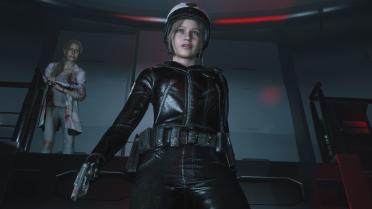 Claire (RPD) - Retro Motorcycle Cop