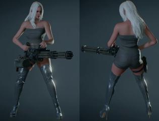 The Witcher 3 Ciri <Night Style>