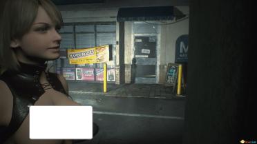 RE4 Ashley - Motorcycle Spice Girl (Leather Pants Nude)