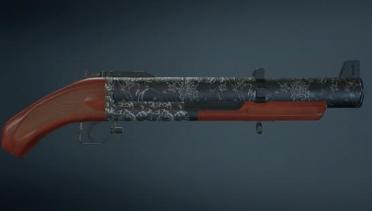 Engraved Grenade Launcher Japanese Koi Pattern