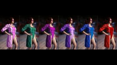 Evelyn jacket leather optional colors