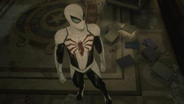 Resident Evil 2 Remake Leon Dark Spider-Man