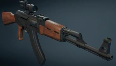 AK-47 Automatic Rifle (Scope)