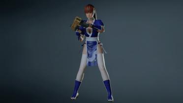 Dead or Alive Kasumi Classic Blue