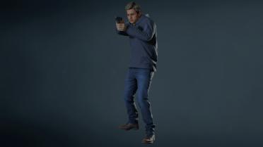 Resident Evil 8 Ethan Coat - Hoodie (Patch)