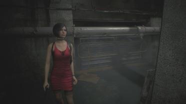 Ada Wong After The Bath Default Red Dress
