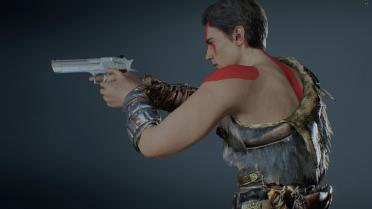 Resident Evil 4 tem Leon como Kratos em mod e muito mais