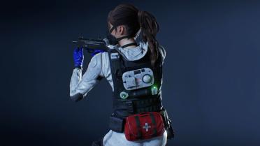 Claire - medical gown