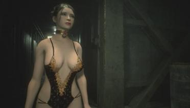 Ada & Claire Gold Pattern Bikini