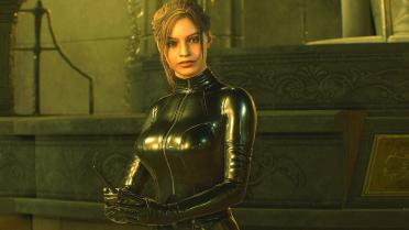 Claire - Latex Tights (Jet Black)