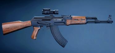 AK-47 Automatic Rifle (Scope)